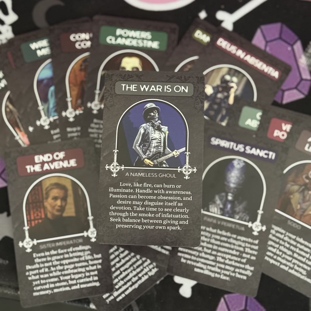 Ghost Band inspired Oracle Card Deck Version 2 | Occult Pop Culture