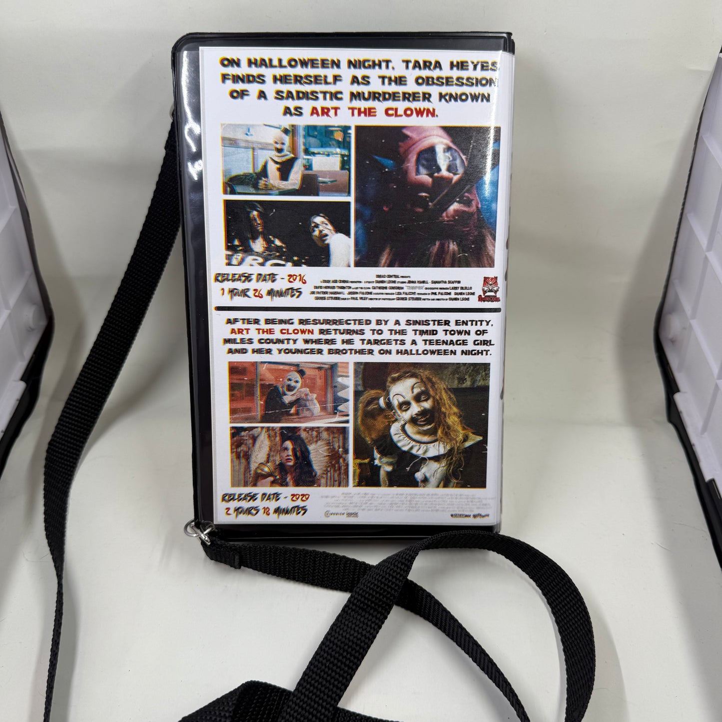 Custom Horror VHS Clamshell Purse - Multiple Titles