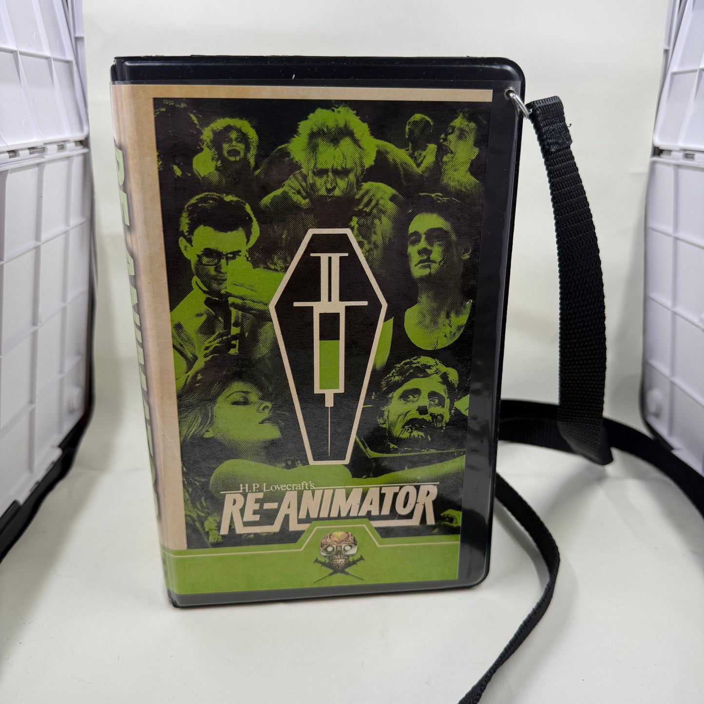 Custom Horror VHS Clamshell Purse - Multiple Titles