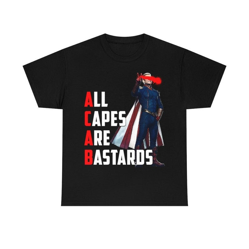 Homelander ACAB The Boys inspired Unisex Tee Shirt