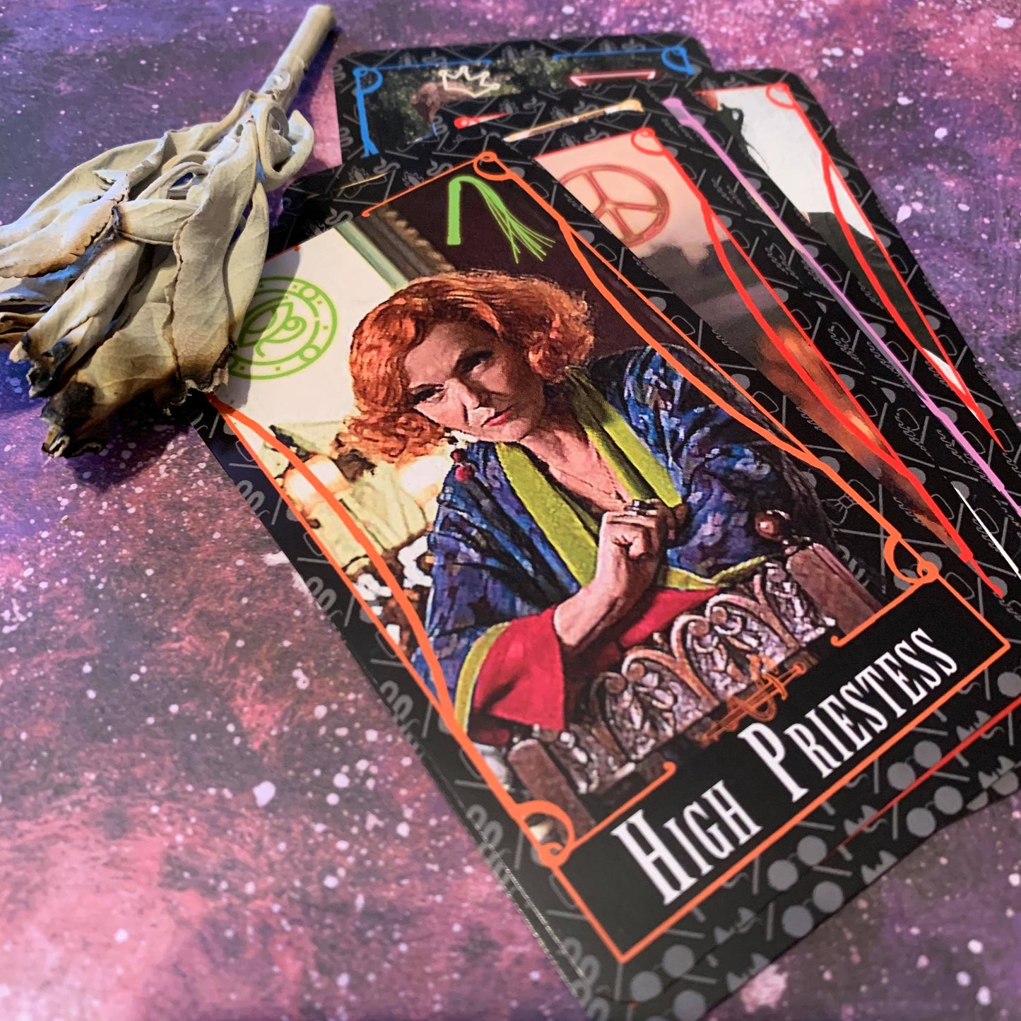 Good Omens inspired Major Arcana Tarot Card Set