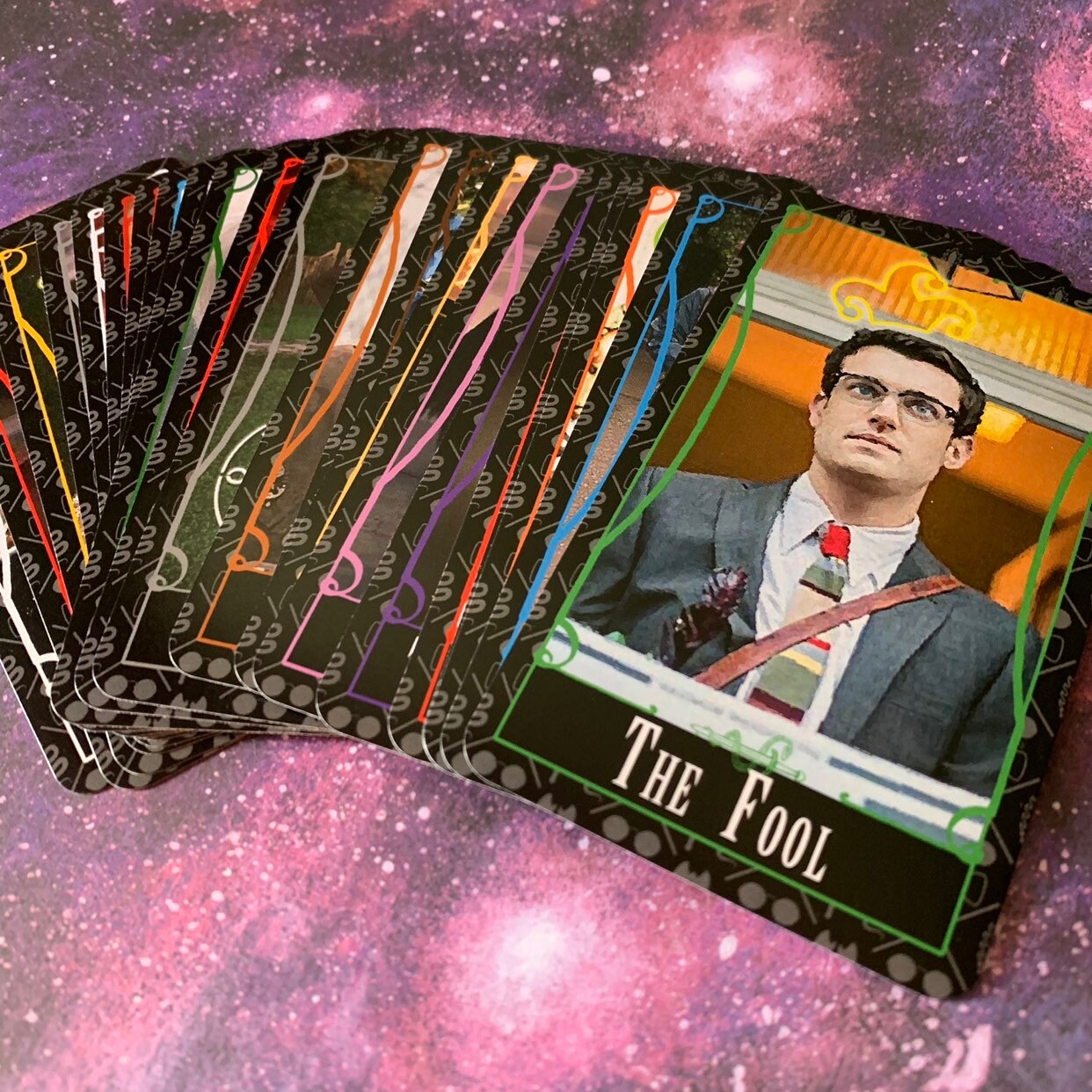 Good Omens inspired Major Arcana Tarot Card Set