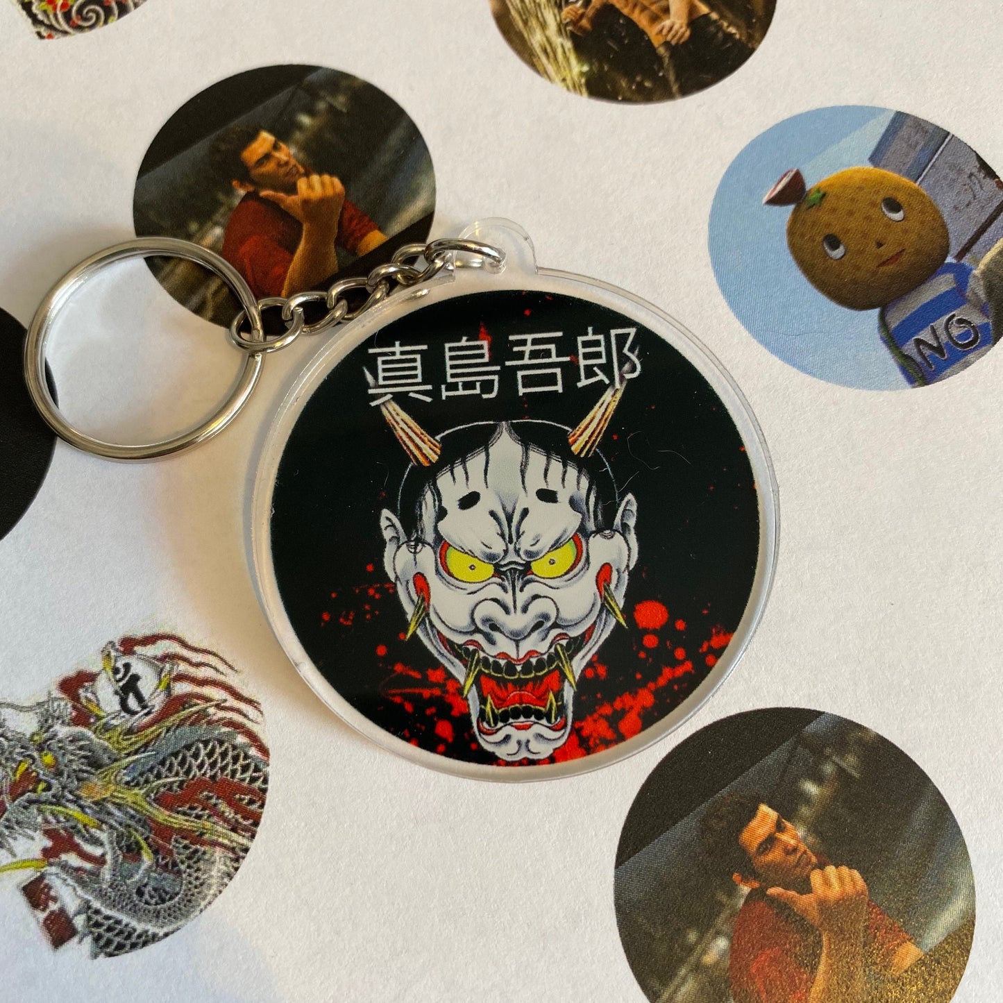 Majima, Yakuza Game inspired Acrylic Keychain