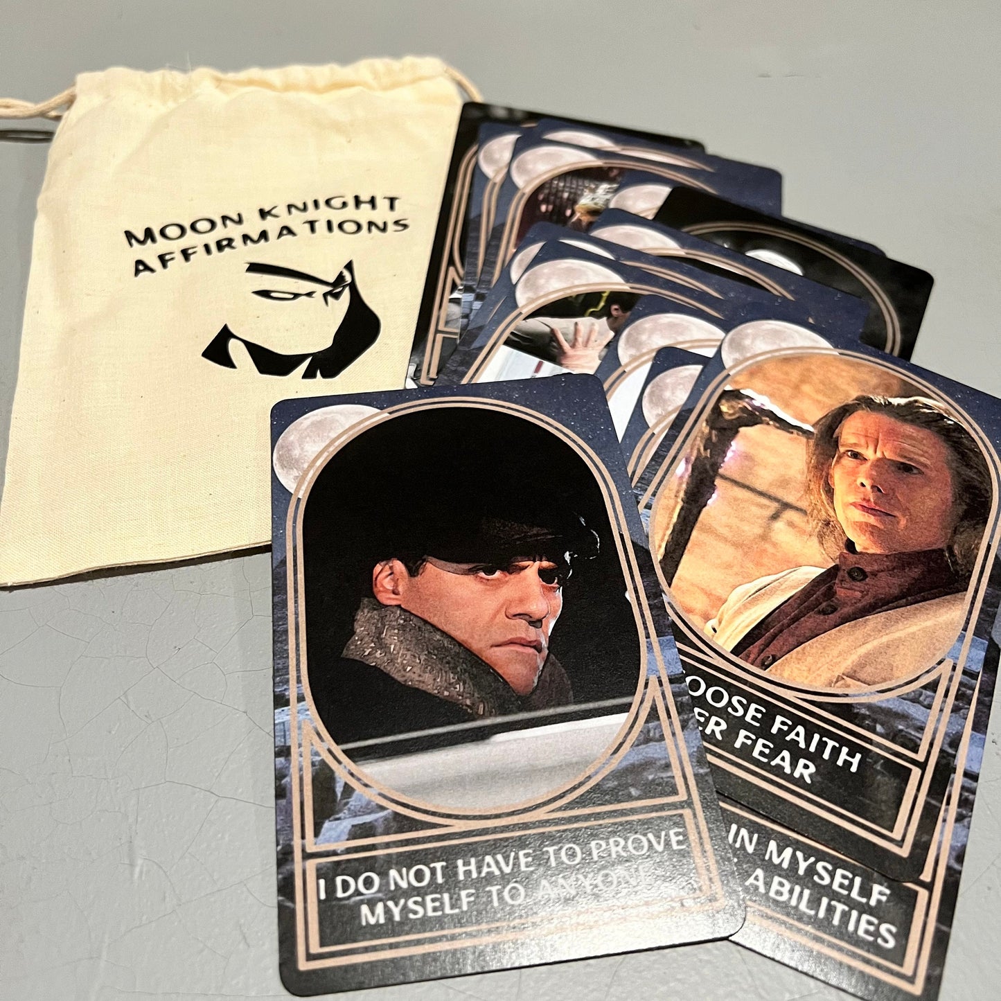 Moon Knight inspired Affirmation Cards