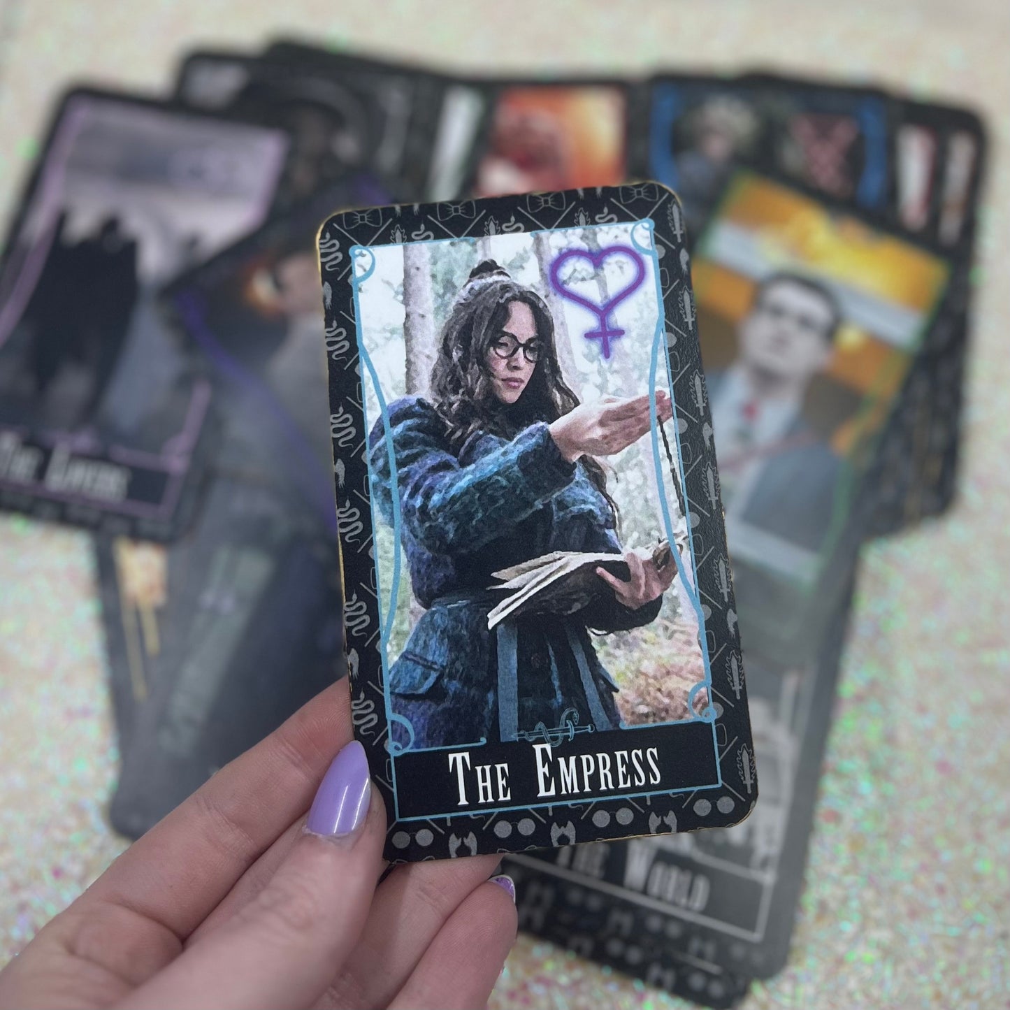 Good Omens inspired Major Arcana Tarot Card Set