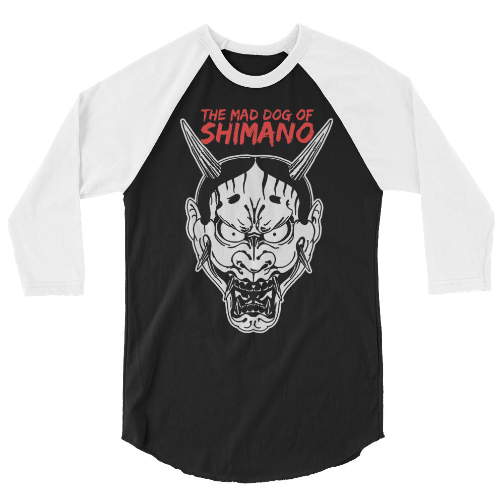 Majima Mad Dog of Shimano Raglan Baseball T-Shirt