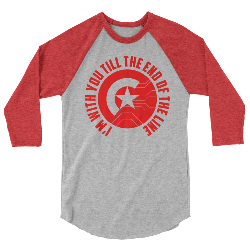 Till the End of the Line Raglan Baseball T-Shirt