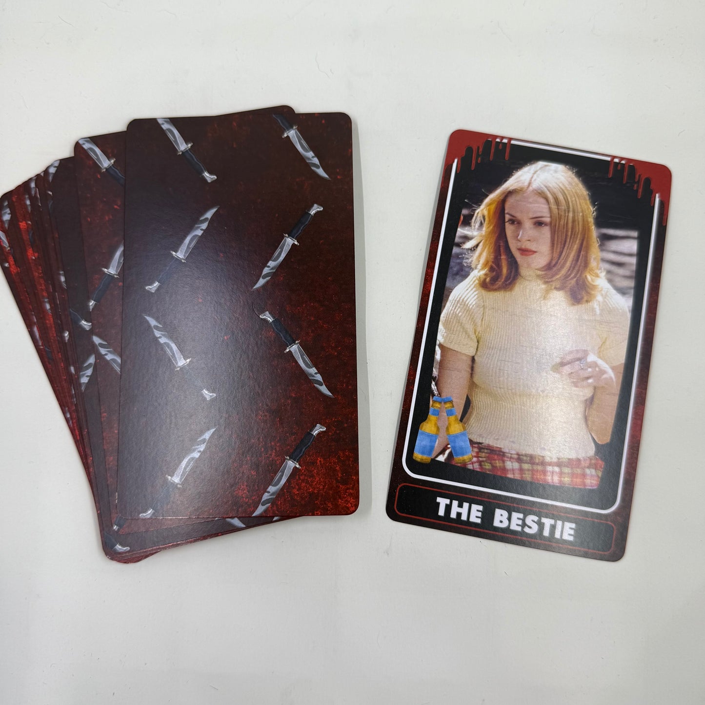 Scream inspired Major Arcana Tarot Deck | Occult Pop Culture