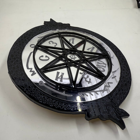 Nosferatu Sigil Wall Art – Engraved Mirrored Acrylic