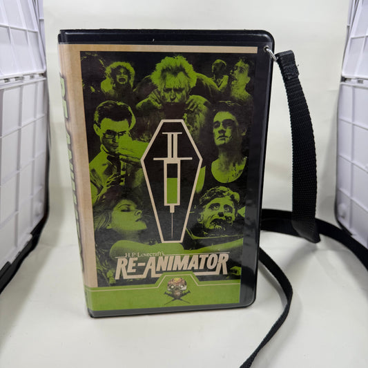 Custom Horror VHS Clamshell Purse - Multiple Titles