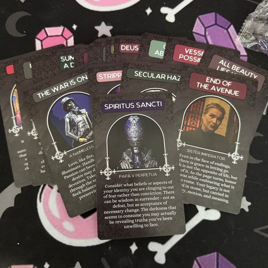 Ghost Band inspired Oracle Card Deck Version 2 | Occult Pop Culture