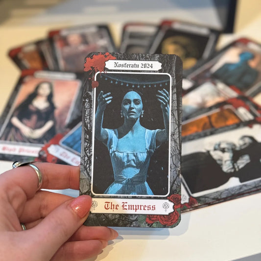 Children of the Night Major Arcana Tarot – Nosferatu and Dracula Inspired, Vampire Aesthetic, Occult Divination, Dark Fantasy Tarot, Witchy