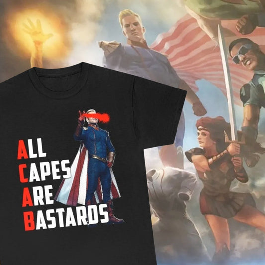 Homelander ACAB The Boys inspired Unisex Tee Shirt