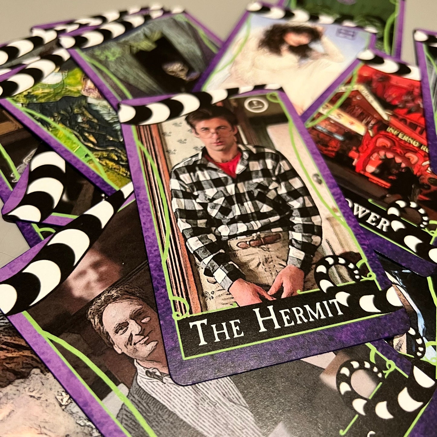 Beetlejuice inspired Major Arcana Tarot Deck | Occult Pop Culture