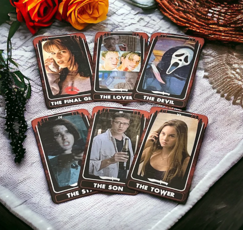 Scream inspired Major Arcana Tarot Deck | Occult Pop Culture