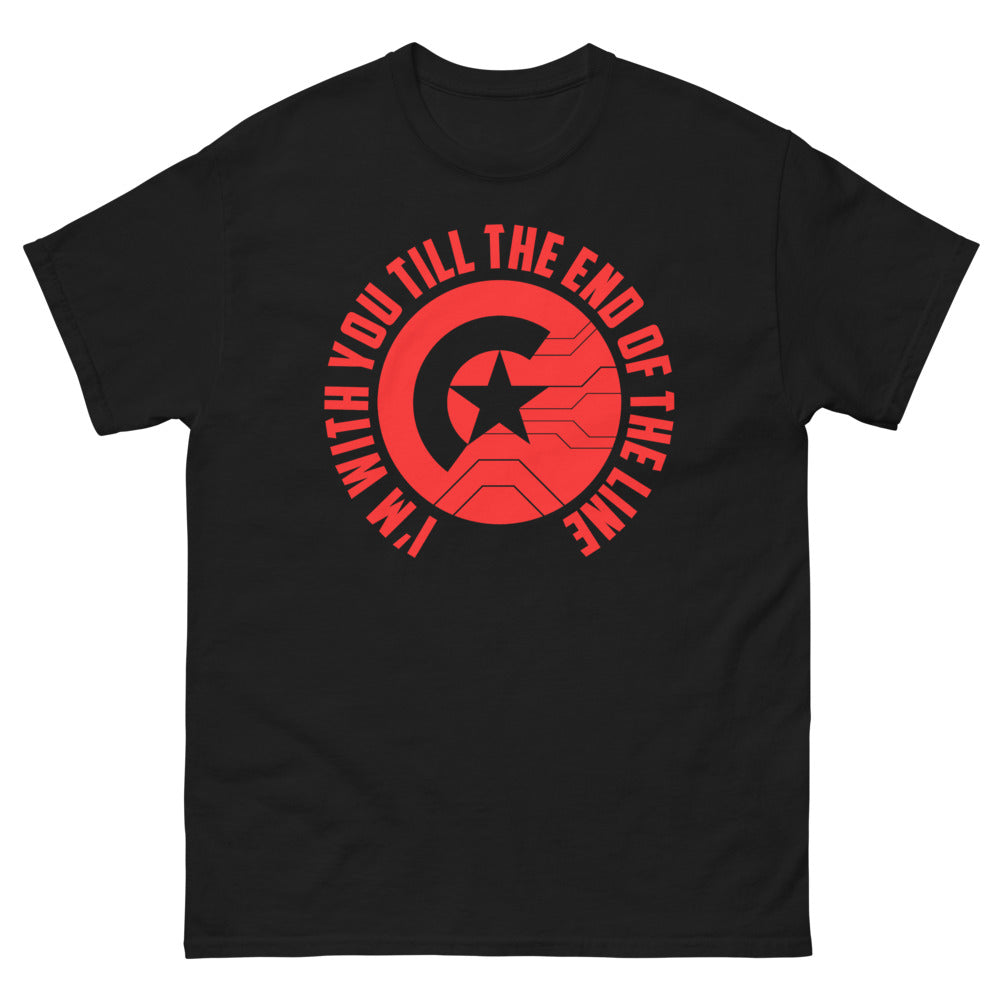 Till the End of the Line | Captain America Inspired T-Shirt