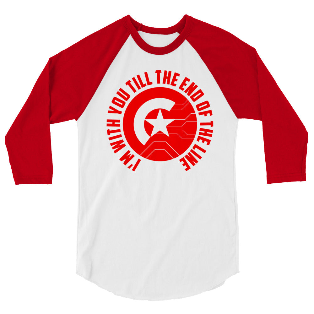 Till the End of the Line Raglan Baseball T-Shirt